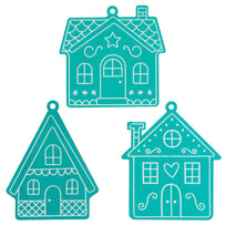 Art.5199 Casitas Navideña De Color