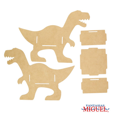 Fantasías Miguel Art.5247 Dinosaurio Rex Dulcero 22x30x11cm 1pz