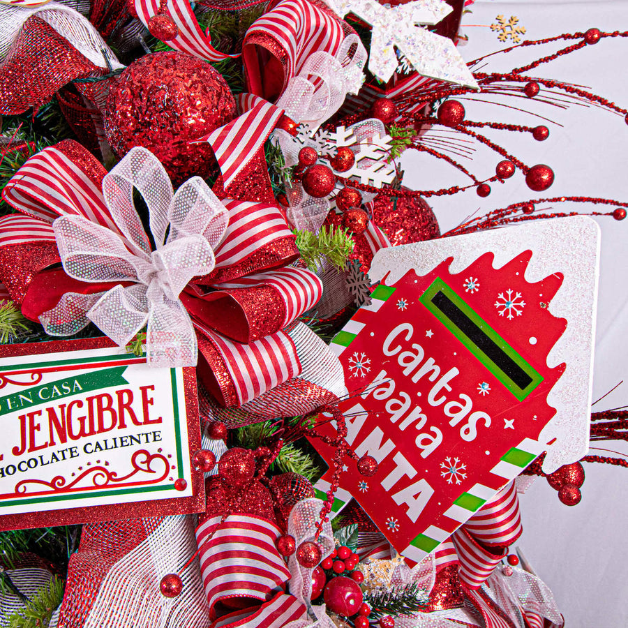 Art.5302 Buzón Navideño Con Base Grande 50x24x9cm 1pz
