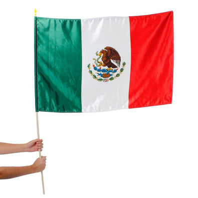 Fantasías Miguel Art.5419 Bandera De México Grande 124x94cm 1pz