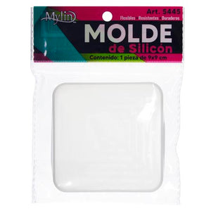 Art.5445 Molde De Silicón Figura Cuadro 1x9x9cm 1pz