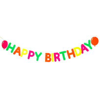 Art.5490 Guía Happy Birthday Neón
