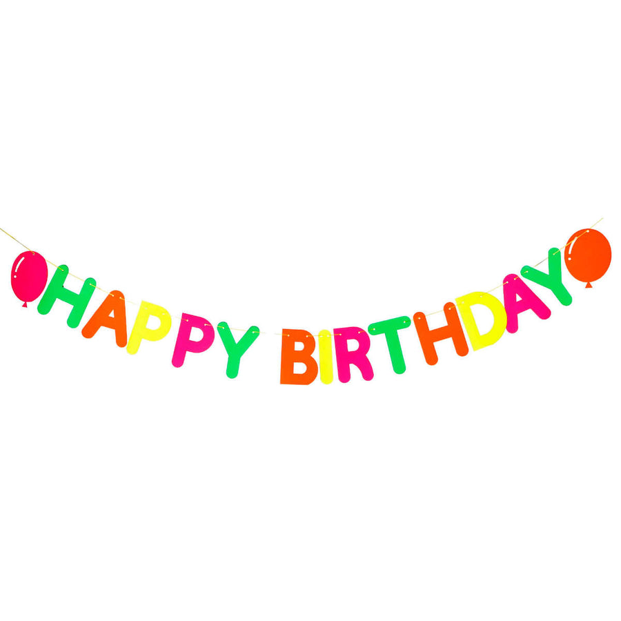 Art.5490 Guía Happy Birthday Neón
