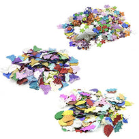 Art.564 Kit Lentejuela Flor/Hojas/Mariposas