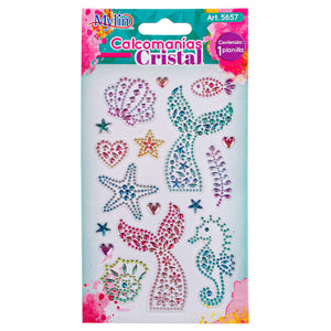 Art.5657 Calcomanía Cristal