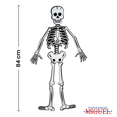 Fantasías Miguel Art.5678 Fomi Esqueleto 84cm 1pz