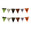 Fantasías Miguel Art.5987 Banderín Halloween x12 21x18.5cm     3m   (Aprox) 1pz 1