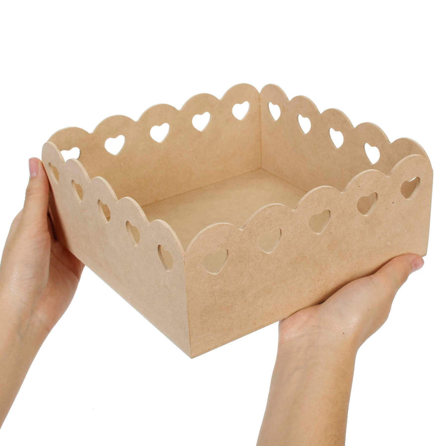 Art.6143 Base Corazones 9x22x22cm 1pz