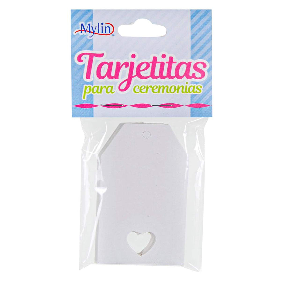 Art.6432 Tarjeta Con Corazón 6.5x4cm 20pz