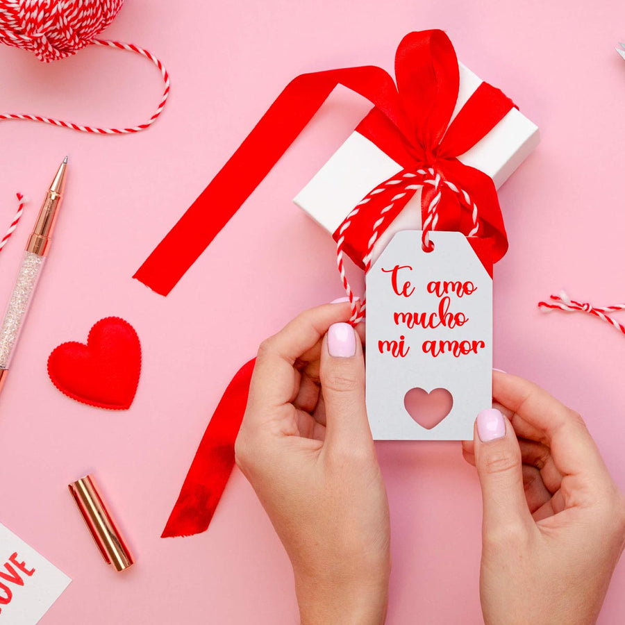 Art.6432 Tarjeta Con Corazón 6.5x4cm 20pz