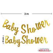 Art.6497 Guía Baby Shower 21cm    2m 1pz