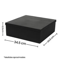 Art.6692 Caja de Regalo Pintada 12.5x34.5x34.5cm 1pz