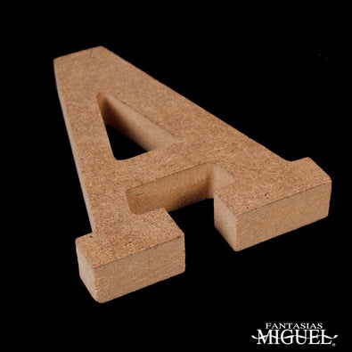 Fantasías Miguel Art.6780 Letra Mdf  Para Parar 12.5x1.8cm 1pz