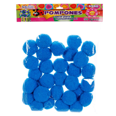 Fantasías Miguel Art.6940 Pom Poms 50mm 30pz