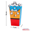 Fantasías Miguel Art.6946 Caja Palomitas Comic 16x7x5cm 6pz