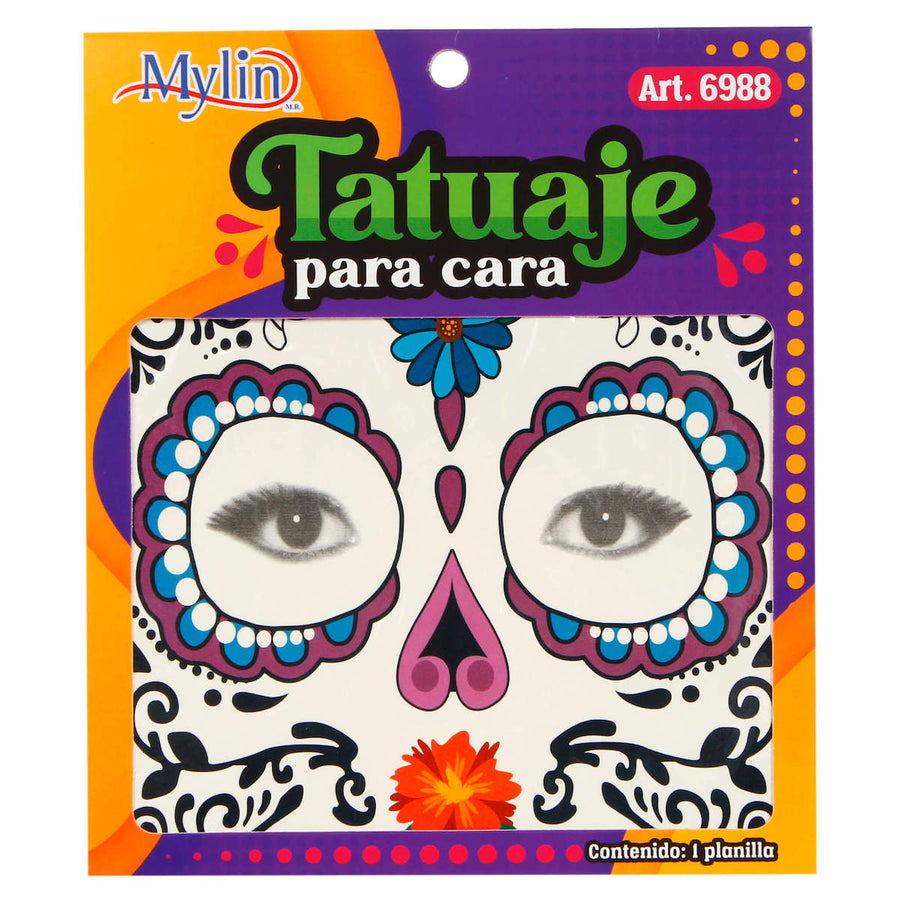 Art.6988 Tatuaje Para Cara