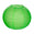 Fantasías Miguel Art.7031 Adorno De Papel Redondo 25cm 1pz Verde Lima
