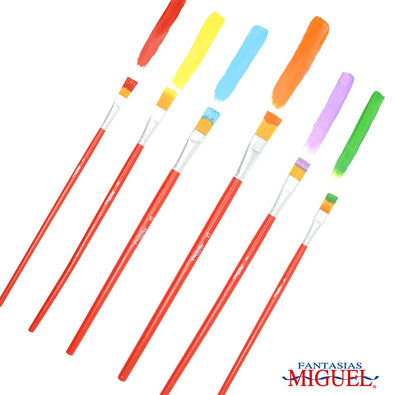 Fantasías Miguel Art.7210 Juego De Pinceles  6pz