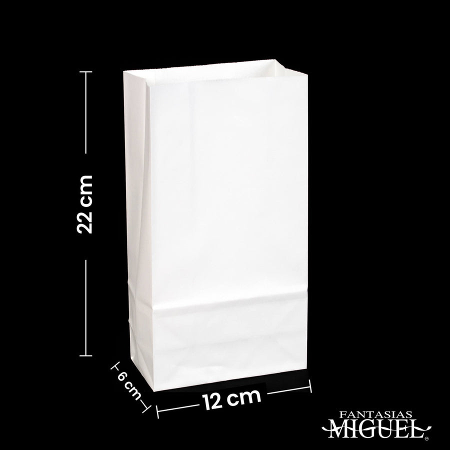 Art.7614 Bolsa De Papel Colores 22x12x6cm 12pz