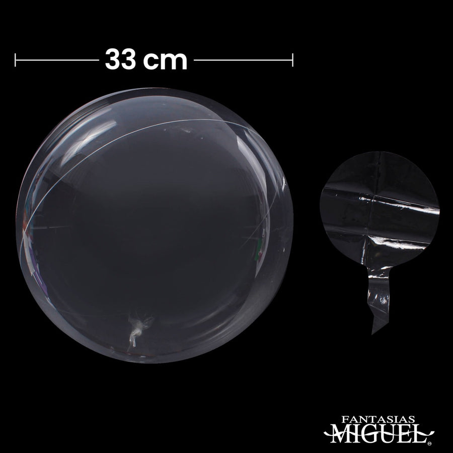 Art.7689 Globo Extra-Transparente 33cm 2pz