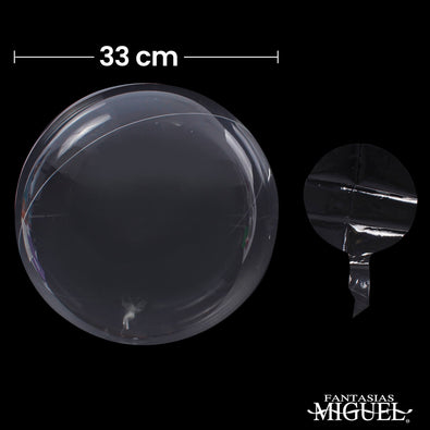 Fantasías Miguel Art.7689 Globo Extra-Transparente 33cm 2pz