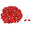 Fantasías Miguel Art.7774 Piedra Acrílica Navette Sin Perforación 10x5mm 100pz Rojo