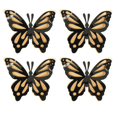 Fantasías Miguel Art.7838 Mariposa De PVC 9x10cm 4pz