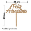 Fantasías Miguel Art.8077 Pick Feliz Aniversario 26x24cm 1pz