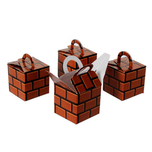 Art.8095 Cajita Cuadrada Ladrillo 7.5x5x5cm 4pz