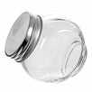 Fantasías Miguel Art.8195 Frasco De Vidrio Con Tapa Metálica    Aprox 180ml 8x8x6cm 1pz
