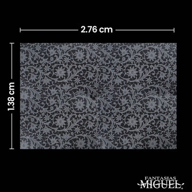 Fantasías Miguel Art.8329 Mantel Plástico Rectangular Bordado 1.38x2.76m 1pz