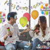 Fantasías Miguel Art.8425 Globo Impreso Feliz Cumpleaños 46cm 1pz
