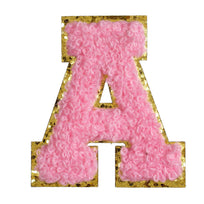 Art.8427 Sticker/Parche Letra Rosa