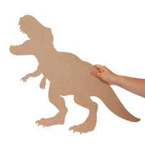 Art.8431 Contorno Dinosaurio Rex Madera 54x66.5cm 1pz