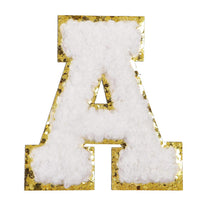 Art.8433 Sticker/Parche Letra Surtido 5.5x5cm    (Aprox) 1pz
