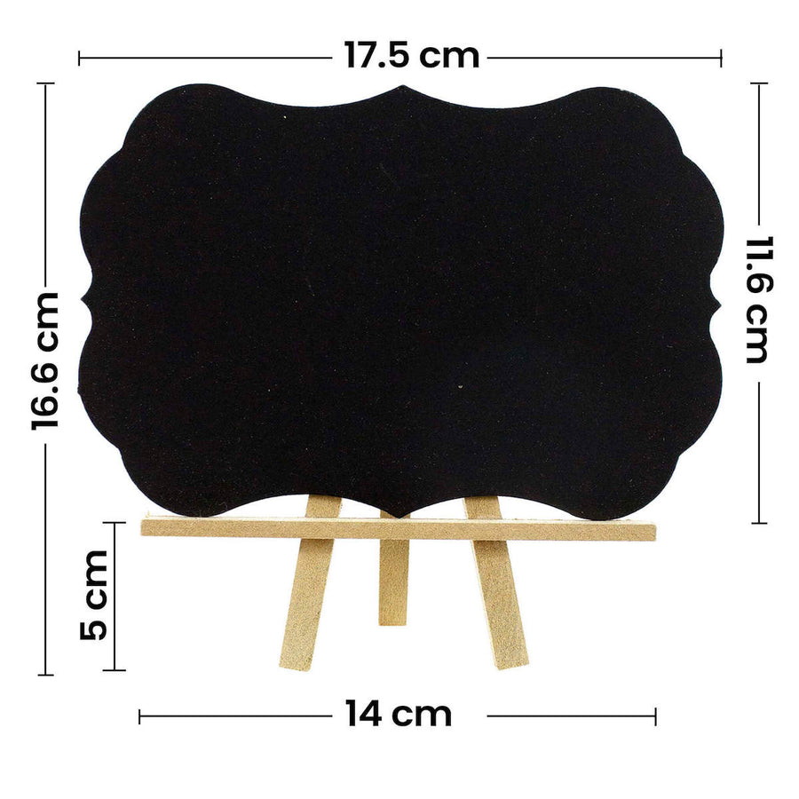 Art.8462 Pizarrón Garigoleado Chico Tripie 16.5X17.5X8.5cm 1pz