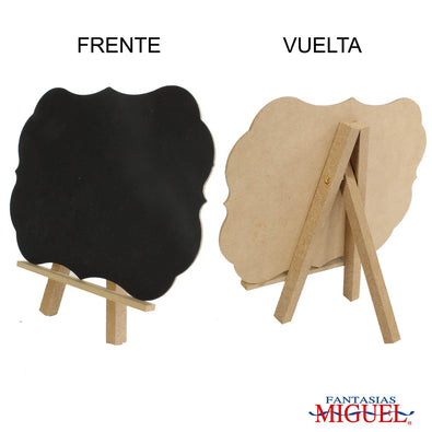 Fantasías Miguel Art.8470 Pizarrón Garigoleado Mediano Tripie 18X19.5X11.5cm 1pz
