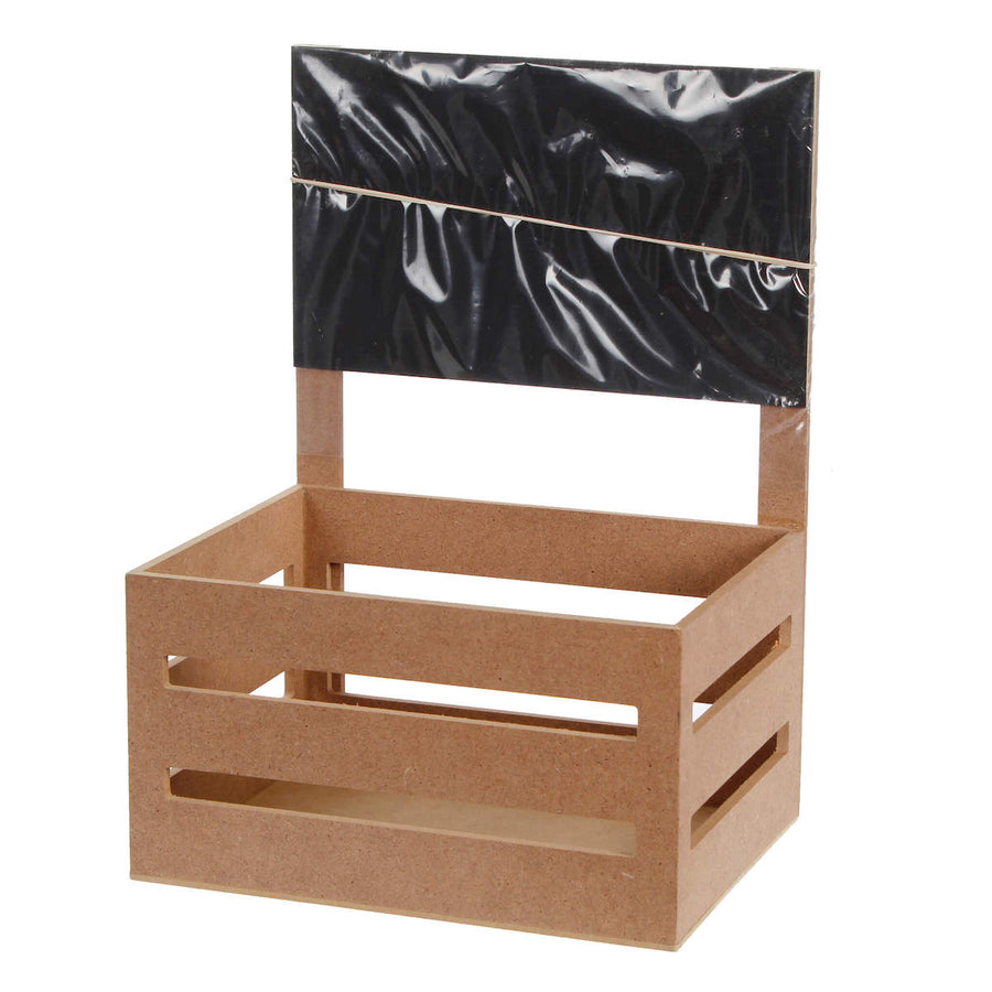 Art.8480 Huacal Con Pizarrón Chico 30x21x16cm 1pz