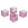 Fantasías Miguel Art.8529 Caja Cubo Arcoiris 5x5x5cm 4pz Rosa