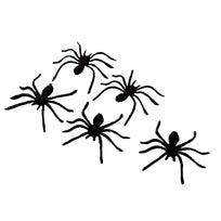 Art.8546 Arañas De Plástico 6mmx5x4cm 5pz