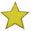 Fantasías Miguel Art.8547 Sticker/Parche Figura Surtida 8x5.5cm    (Aprox) 1pz Estrella