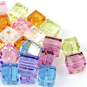 Art.8552 Cuenta Acrílico Cubo