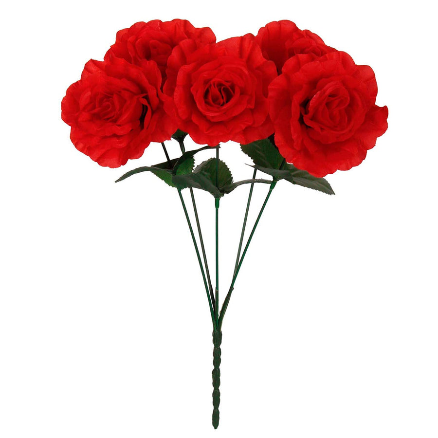 Art.8784 Rosas Abierta x5 Flores 35cm 1pz