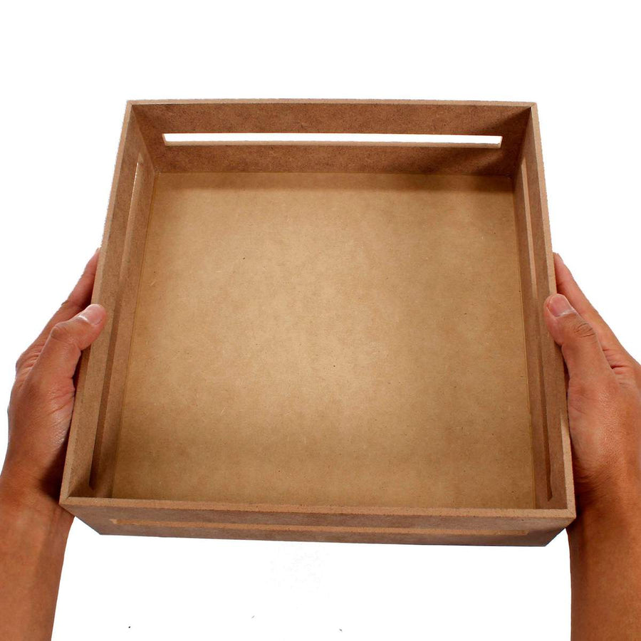 Art.8833 Huacal Cuadrado 8.5x29x29cm 1pz