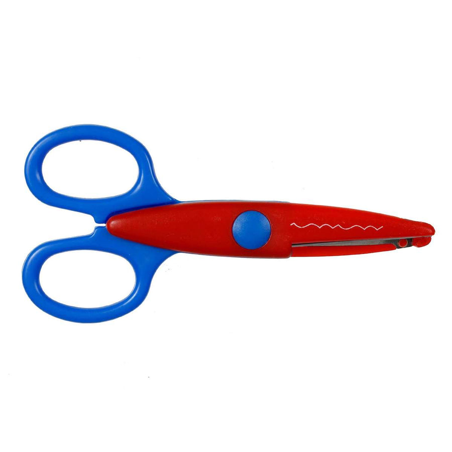 Art.8866 Tijeras Metal Zig Zag