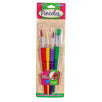 Fantasías Miguel Art.8879 Juego Pinceles Agarradera Plástico Surtido 4pz