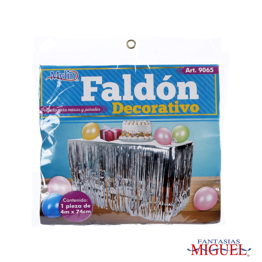 Art.9065 Falda De Mesa Foil 74cmx4m 1pz