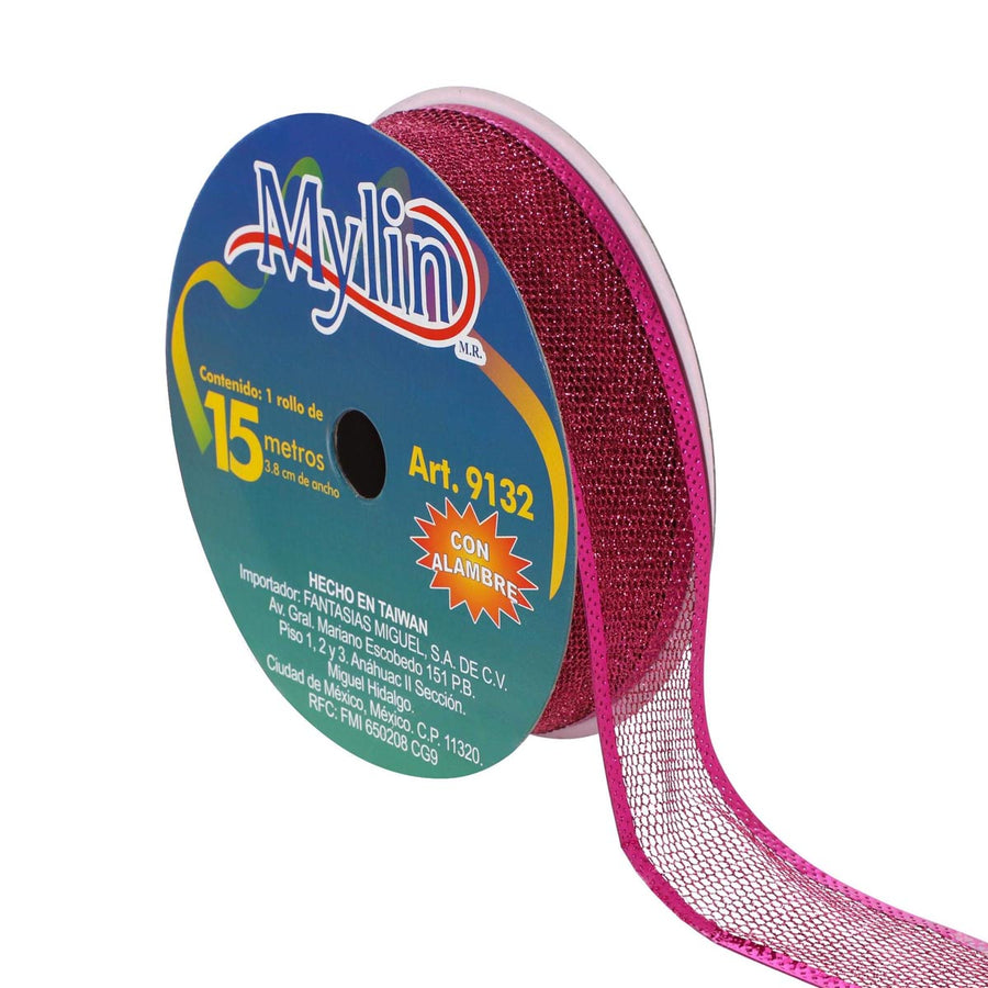 Art.9132 Listón Malla Colores Metálicos