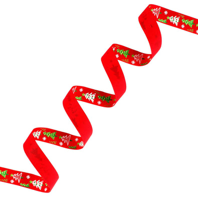 Fantasías Miguel Art.9196 Listón Popotillo Impreso Navidad 1.6cm 5m