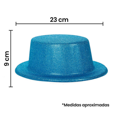 Fantasías Miguel Art.9231 Sombrero Diamantado 9x23x26cm 1pz